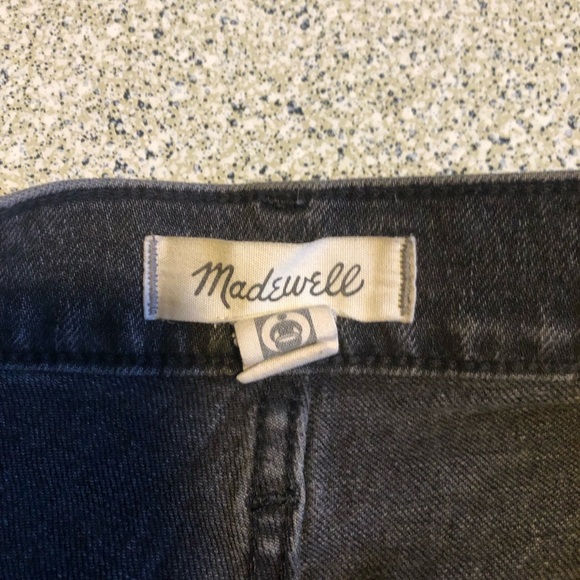 Madewell the Perfect Vintage Jean in Lunar Wash Size Waist 25 Grey Wash - Picture 7 of 16
